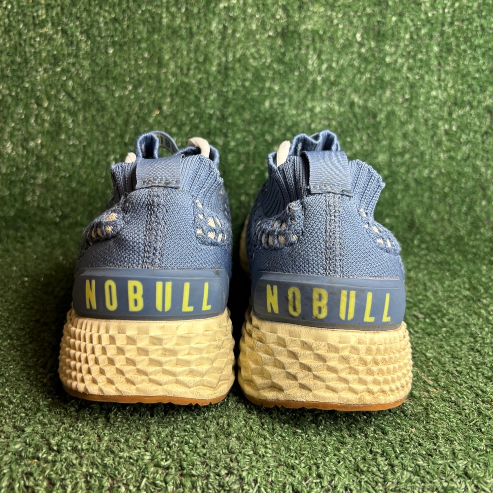 NOBULL Mesh Runner Breathable Knit Athletic Training Shoes Blue White Mens Sz 10 - Picture 4 of 9